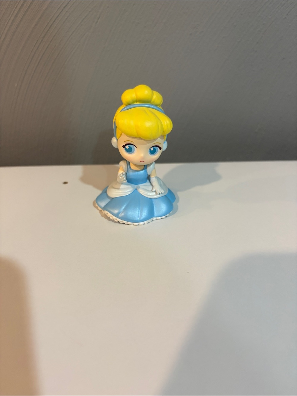 Disney Cinderella Blue Princess Figurine for Kids 3 inch